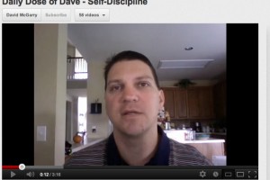 Daily Dose of Dave – Self-Disciplined